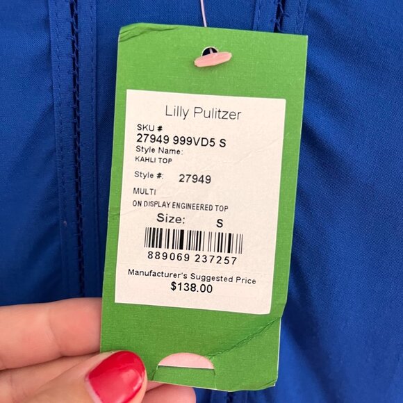 BNWT Lilly Pulitzer Kahli Top - Size Small - Picture 4 of 8